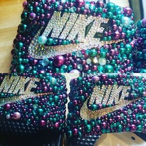 Custom blinged out nike